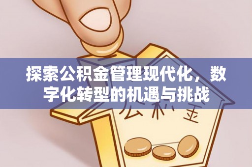 资溪探索公积金管理现代化，数字化转型的机遇与挑战