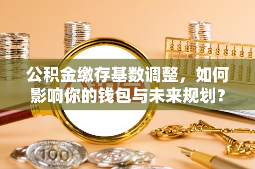 资溪公积金缴存基数调整，如何影响你的钱包与未来规划？