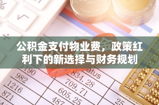 资溪公积金支付物业费，政策红利下的新选择与财务规划