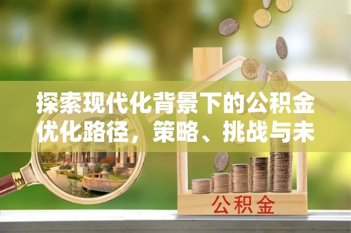 资溪探索现代化背景下的公积金优化路径，策略、挑战与未来展望