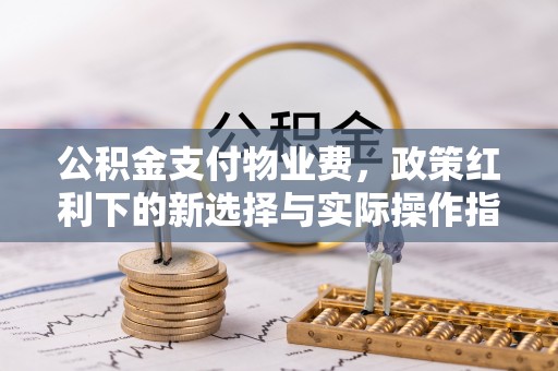 资溪公积金支付物业费，政策红利下的新选择与实际操作指南