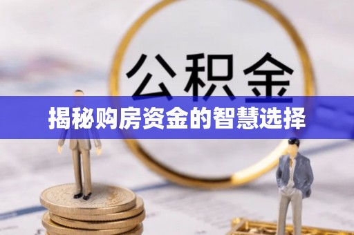 资溪揭秘购房资金的智慧选择