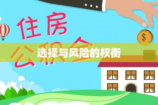资溪选择与风险的权衡